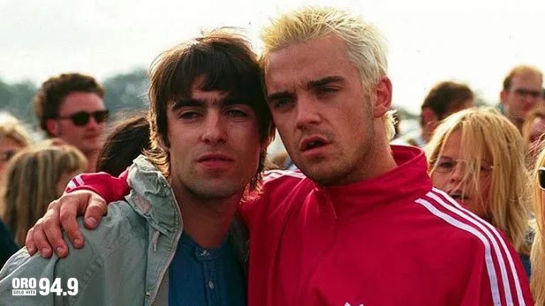 Robbie Williams busca una reta de box profesional con Liam Gallagher