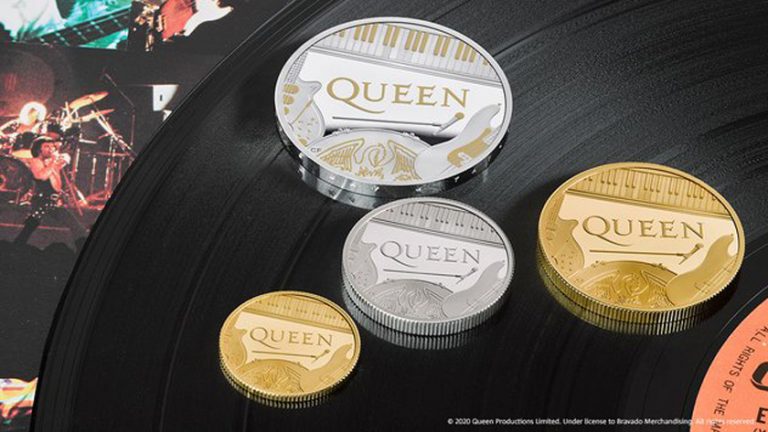 Lanzan moneda conmemorativa de Queen en Reino Unido