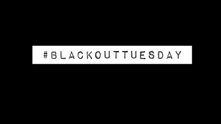 Iniciativa #BlackOutTuesday tiñe de negro las redes sociales