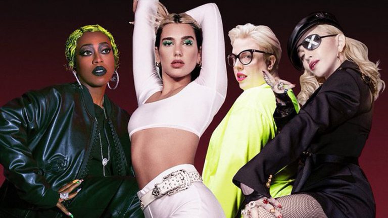 Confirma Dua Lipa colaboración con la reina del pop Madonna y Missy Elliott