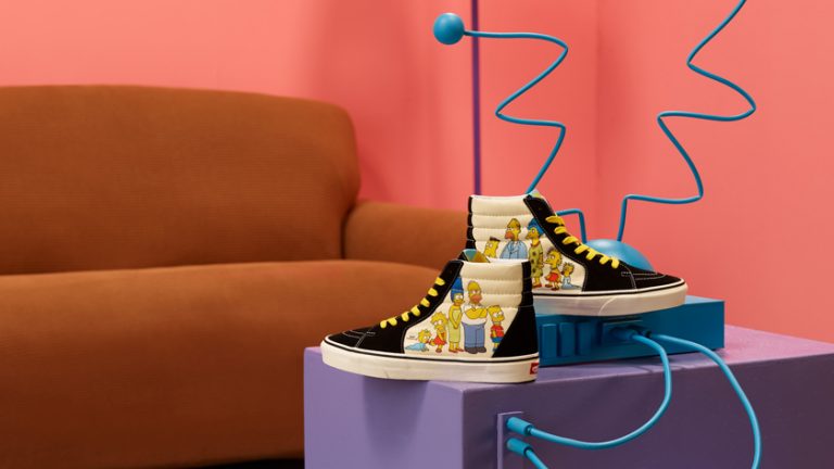 Lanza marca Vans línea completa inspirada en “Los Simpson”