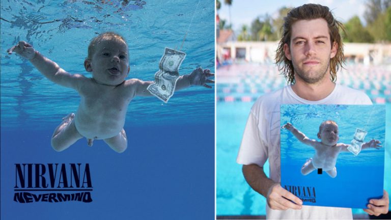 El bebé del álbum de “Nevermind” de Nirvana, frustrado porque no obtuvo ganancias por la imagen