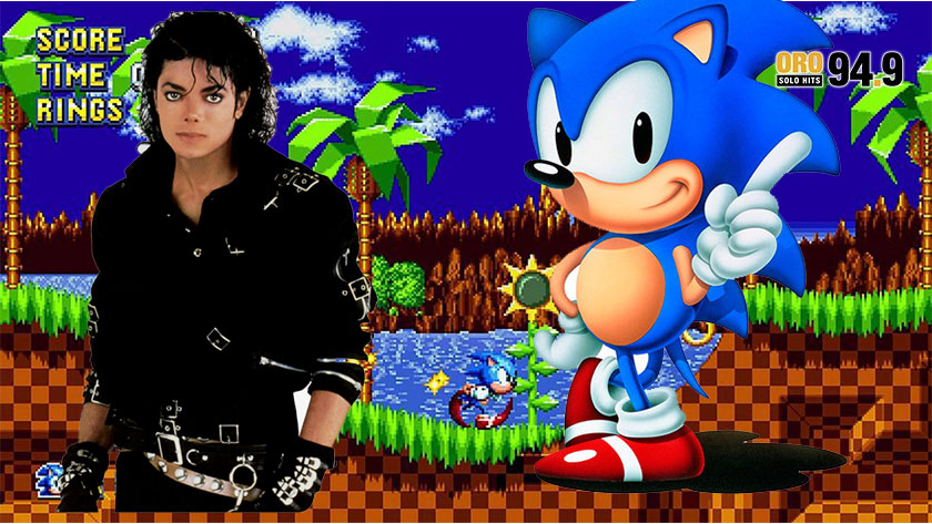 El rey de pop participo en la banda sonora del videojuego Sonic de 1993