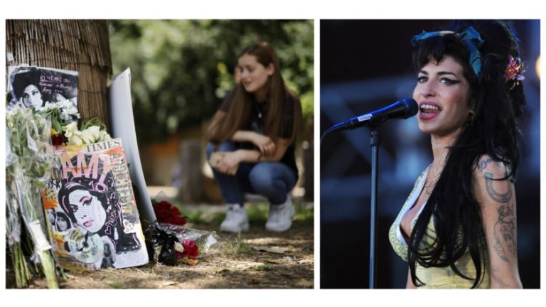Amy Winehouse homenajeada por fans en Londres