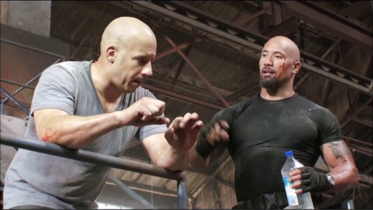 The Rock le responde a Vin Diesel de manera burlona