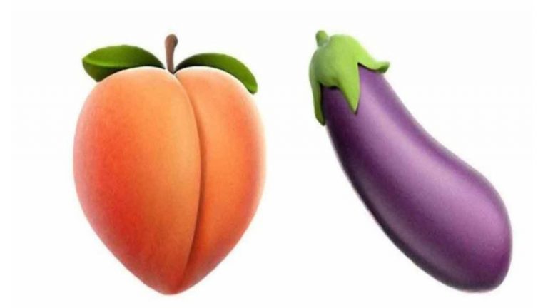El beneficio de los emojis ¡La berenjena y el durazno son los más incomprendidos!
