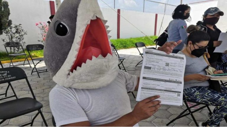 El tiburón de Sharknado fue a vacunarse ¡Mira que personajes ya están vacunados!