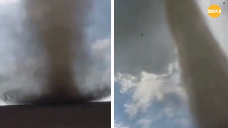 Hombre arriesga su vida para grabar muy de cerca un tornado. ¡Video viral!