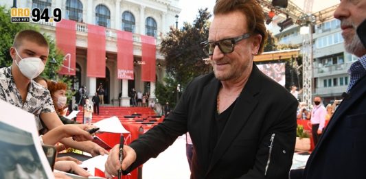 Bono fue premiado como ciudadano de honor de Sarajevo
