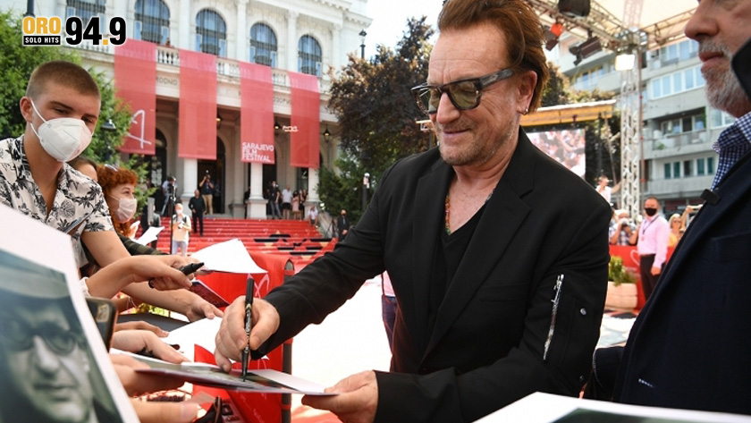 Bono fue premiado como ciudadano de honor de Sarajevo