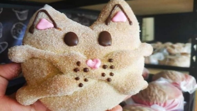 ¿Ya conoces el pan de muerto en forma de gatito? ¡Te presentamos el Michipan!