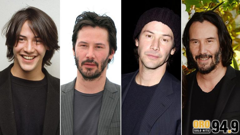 Mira los cambios de looks que ha tenido Keanu Reeves según las épocas