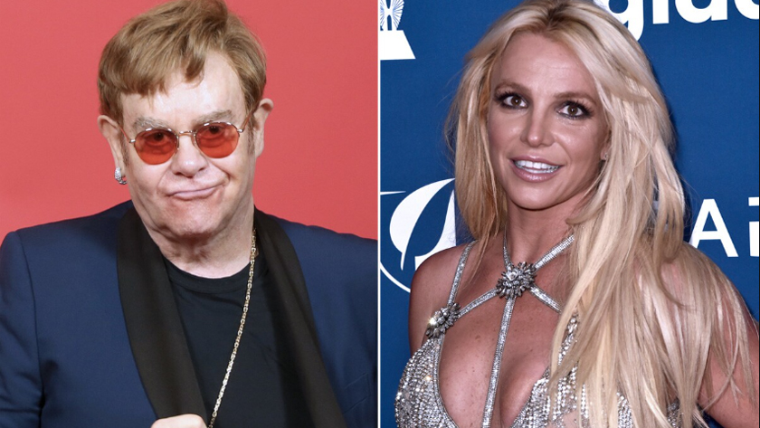 Britney spears en posible colaboración con Elton John