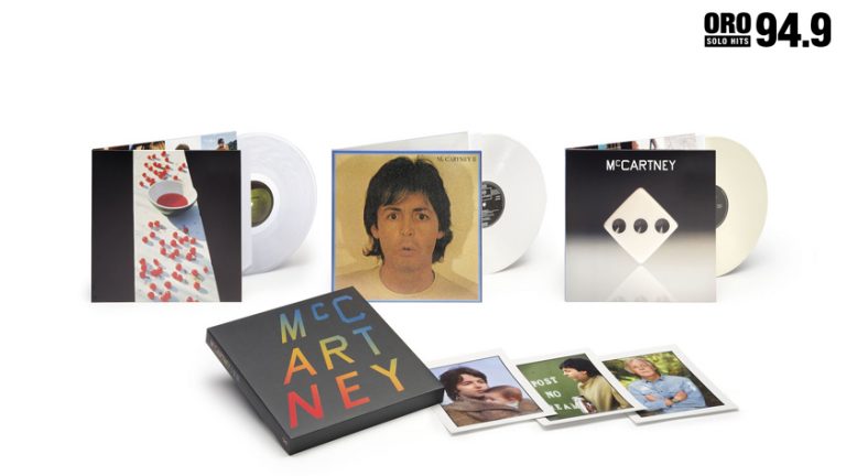 Paul McCartney lanza box set de edición limitada con sus tres álbumes en solitario