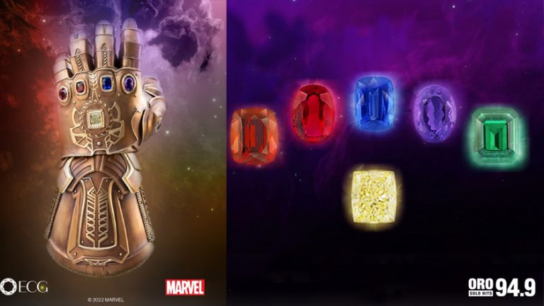 ¡Marvel fabrica Guante de Thanos con gemas reales de la tierra y vale 25 millones de dólares!
