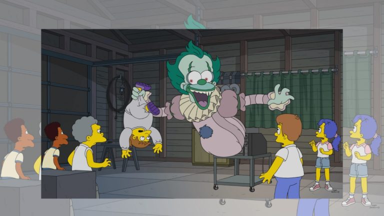 Los Simpson hacen tributo a “it”