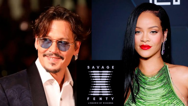 Johnny Depp aparecerá en desfile de lencería de Rihanna