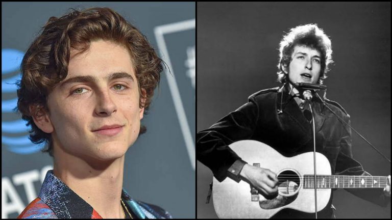 Timothée Chalamet cantará los éxitos de Bob Dylan en biopic