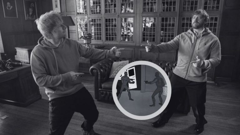 Ed Sheeran y Rupert Grint se reencuentran en nuevo videoclip