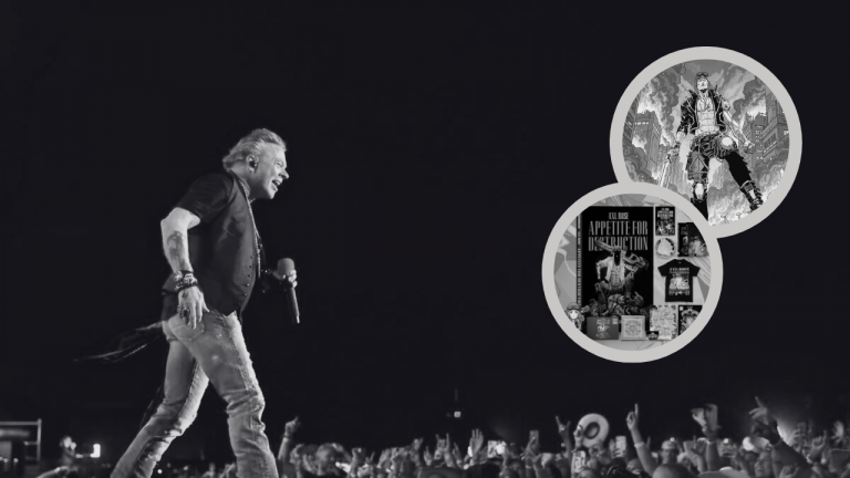 El volumen inicial tiene 108 páginas y ofrece una mezcla entre el espíritu rebelde característico de Axl Rose y un universo cyberpunk.