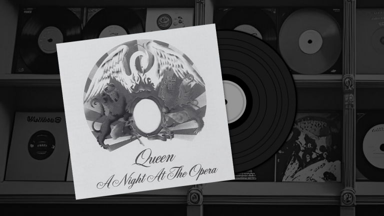 Queen, con Freddie Mercury, Brian May, Roger Taylor y John Deacon, alcanzó niveles artísticos destacados en el disco "A night at the Opera"