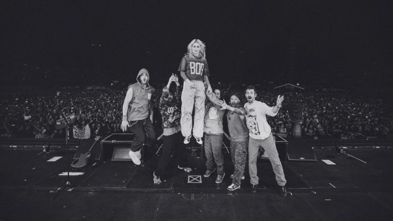 El concierto formó parte de la gira latinoamericana de Linkin Park, que continúa con presentaciones en Lima y Buenos Aires.